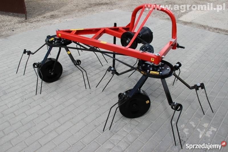 Przetrząsacz karuzelowy karuzela zgrabiarka ABRA maszyny do przetwarzania zbiorów