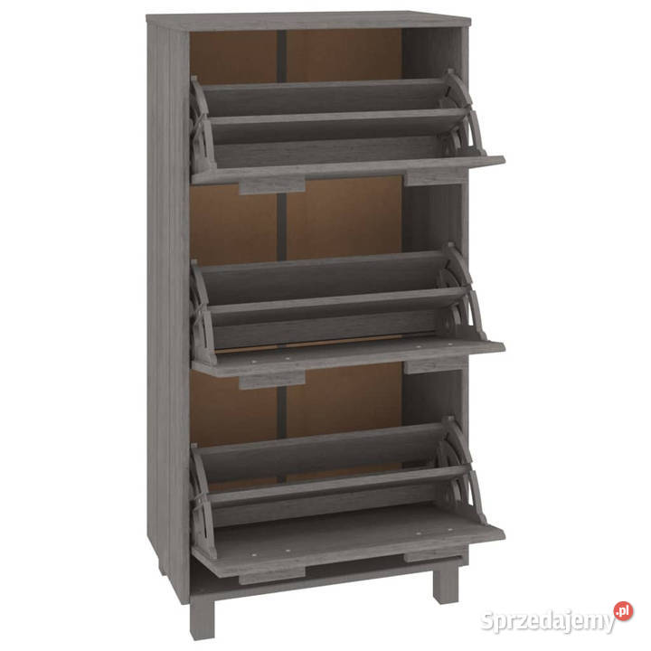 Szafka na buty HAMAR jasnoszara 595x35x117 lita Warszawa