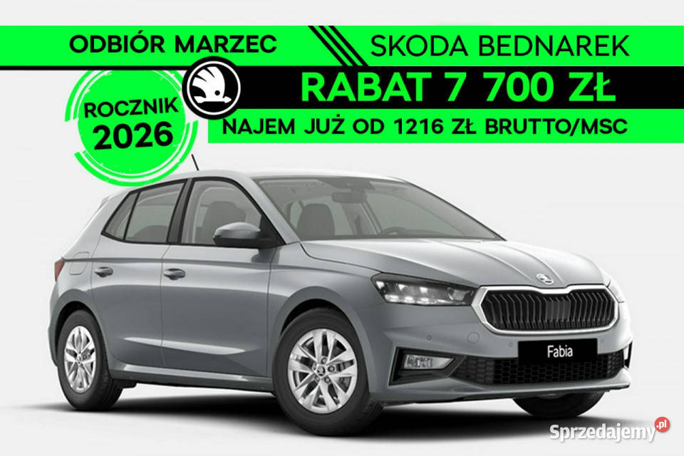 koda Fabia Drive 10 TSI 95 Odbiór w marcu IV Hatchback Fabia Łódź
