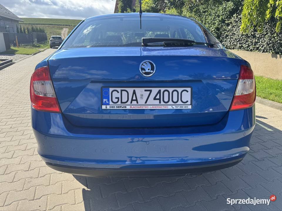 Piękna Skoda rapid 2015 12Tsi 4el szyby Aux