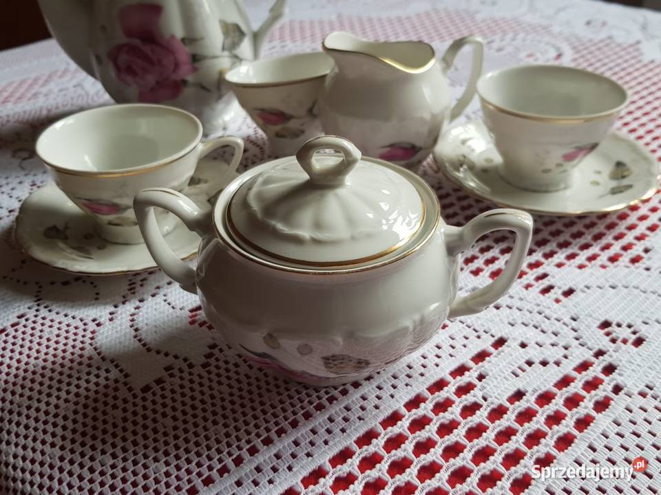Bogucice śląska stara porcelana serwis filiżanka Porcelana i szkło Kielce sprzedam