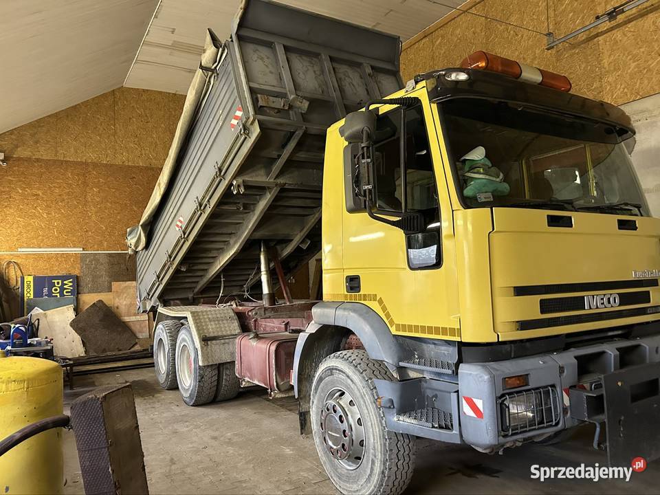 Wywrotka 6x4 2000r Iveco EuroTrakker BRUTTO świętokrzyskie Drochów Dolny