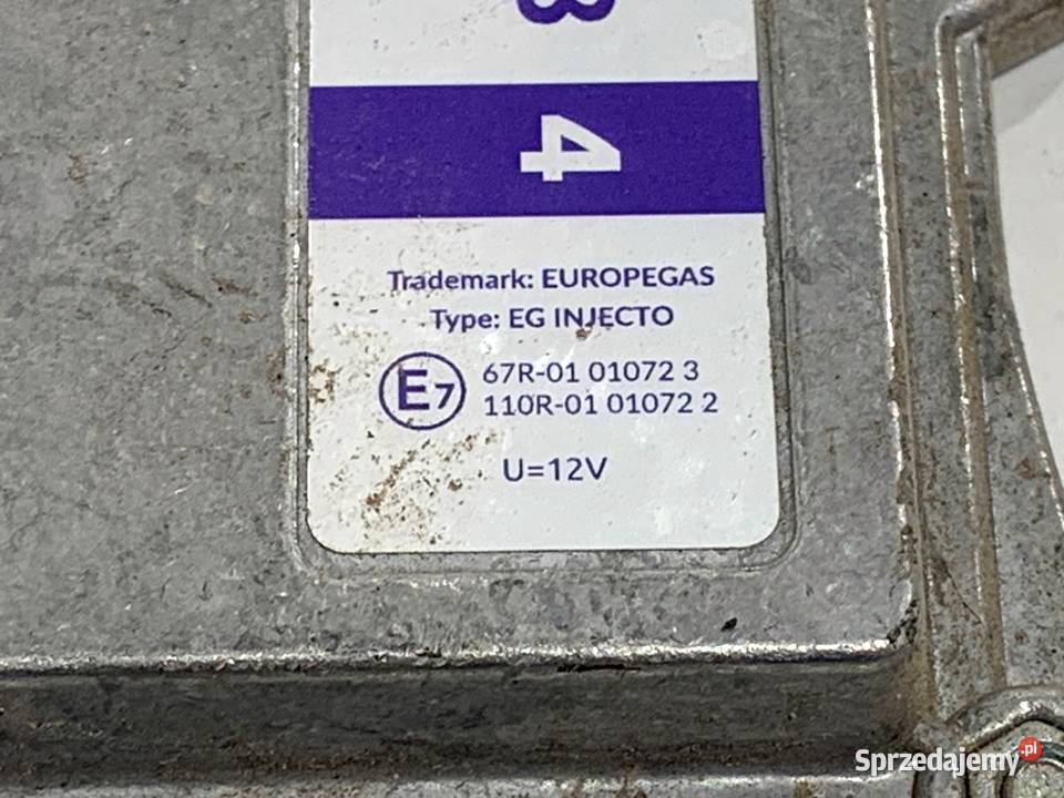 KOMPUTER LPG EG STEROWNIK GAZU ZASILANIA