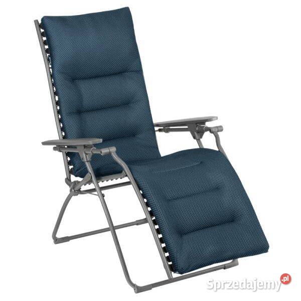 Leżak Evolution kolor Coral Blue Lafuma Leżaki i leżanki mazowieckie Warszawa sprzedam