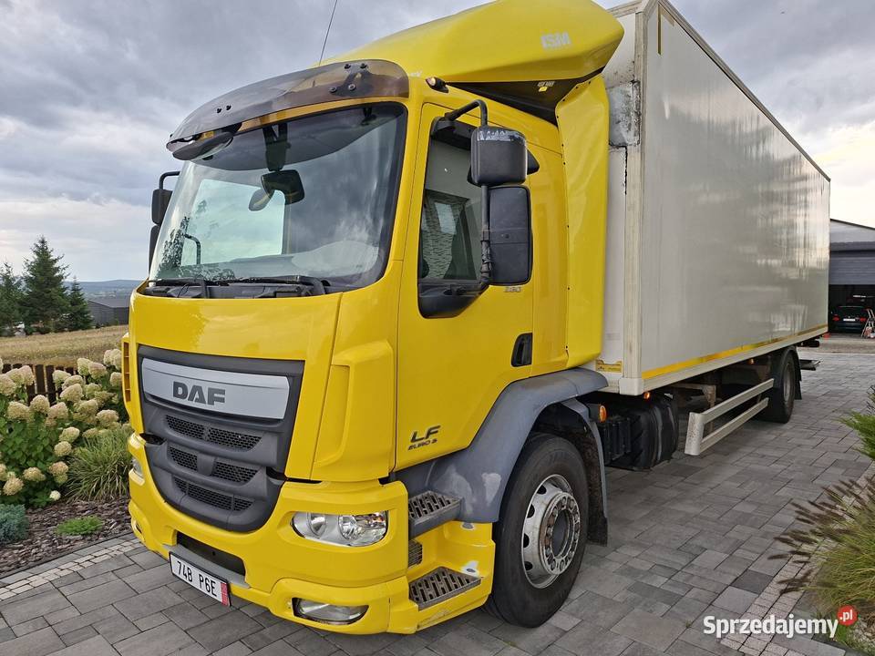 Daf lf280 dmc19t winda chlodnia euro6 20 pal 8100kg świętokrzyskie Kielce sprzedam