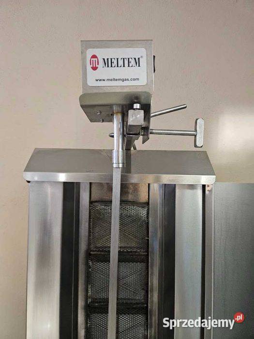 Profesjonalny opiekacz do kebaba MELTEM stan