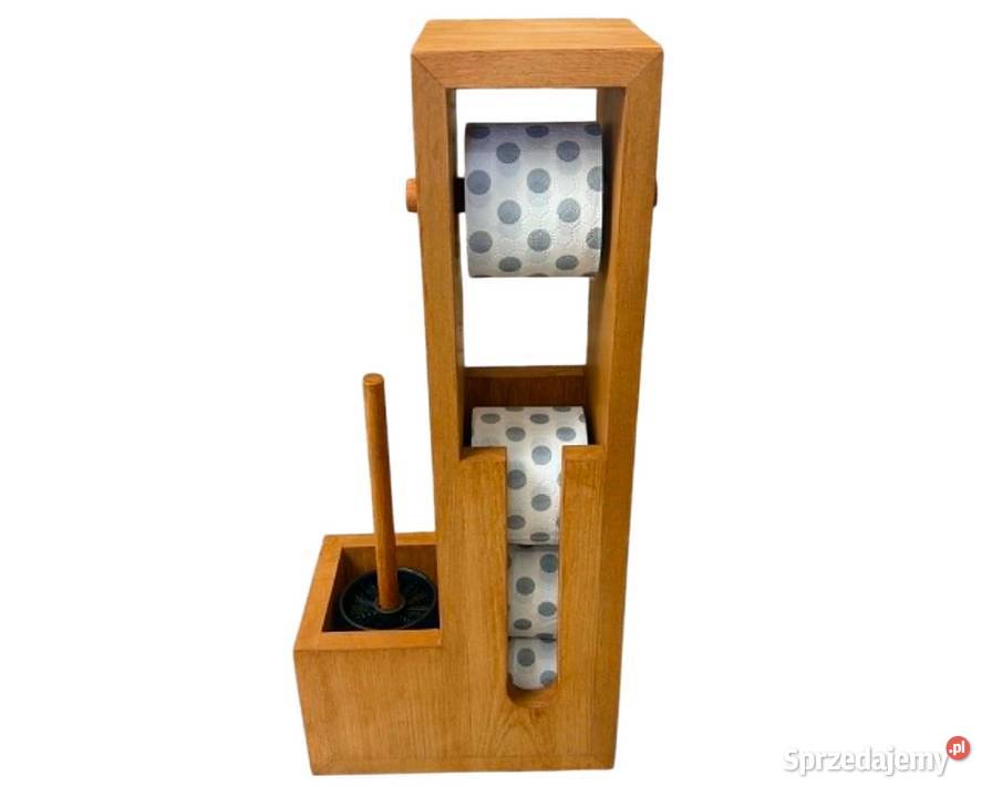 Uchwyt stojak pojemnik półka na papier toaletowy podkarpackie Dębica