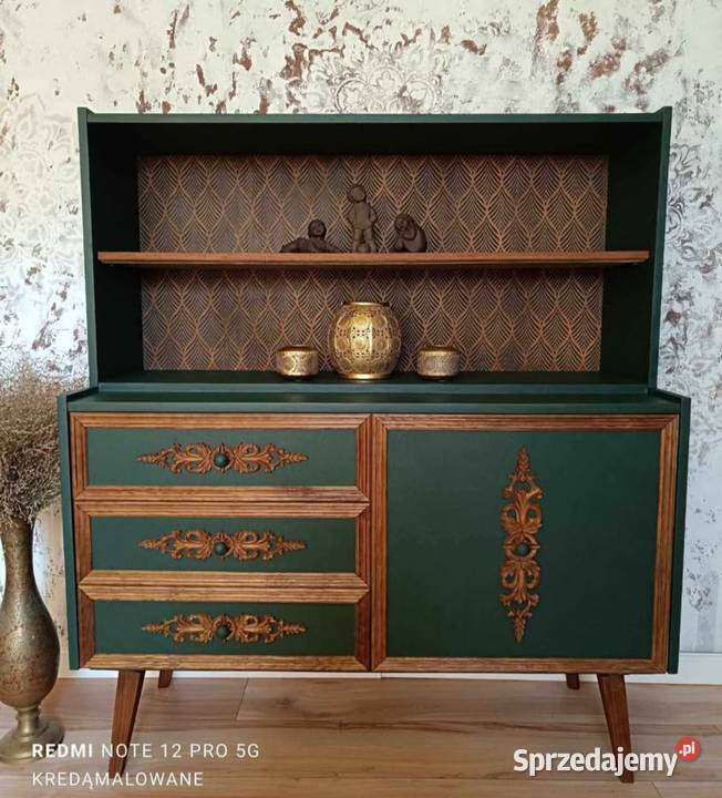 Kredens stylizowany witryna lubuskie Krosno Odrzańskie