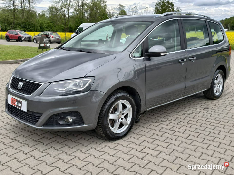 Seat Alhambra 14 tsi 150 xenon 7osobowy opalona uszkodzony Kęty