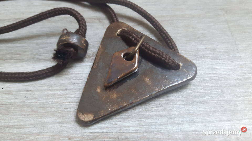 Naszyjnik ceramiczny ręcznie wykonany Otwock