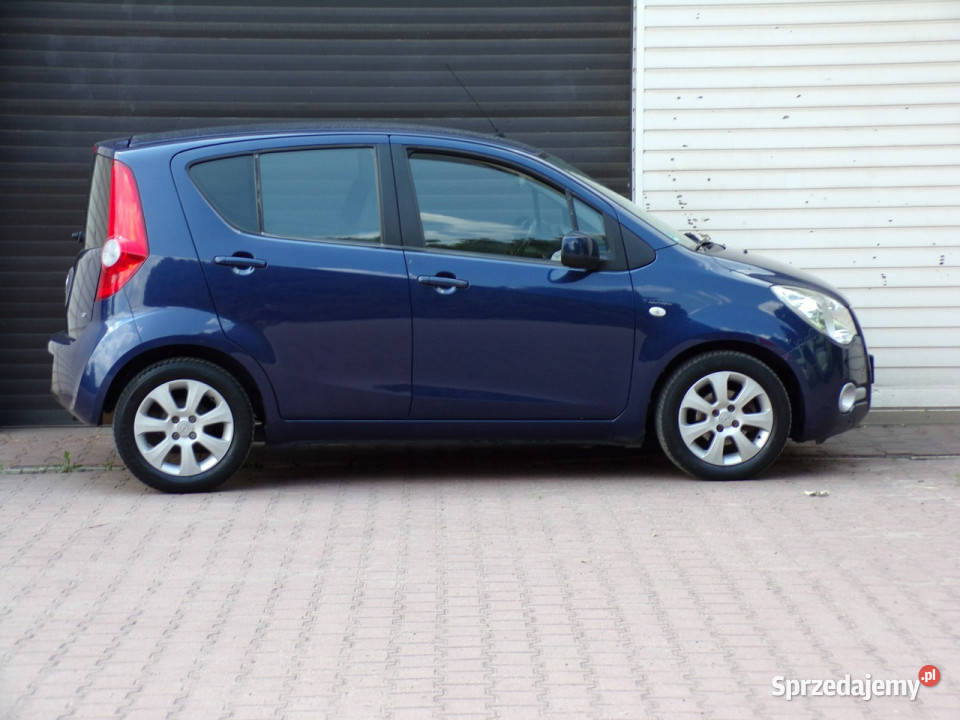 Opel Agila Klimatyzacja Gwarancja 12 86 B granatowy Opel Mikołów