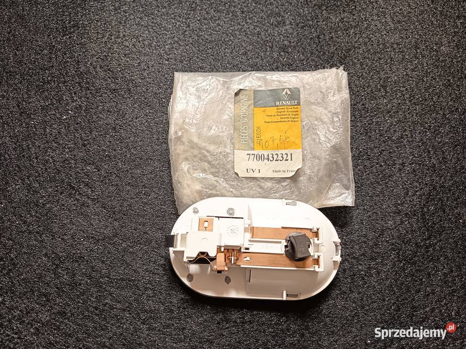LAMPKA SUFITOWA OŚW WNĘTRZA RENAULT 7700432321 osobowe Pozostałe Piła