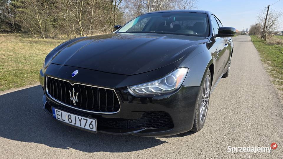 MASERATI GHIBLI S 4X4 30 V6 410 KONI gniazdo SD śląskie Gliwice