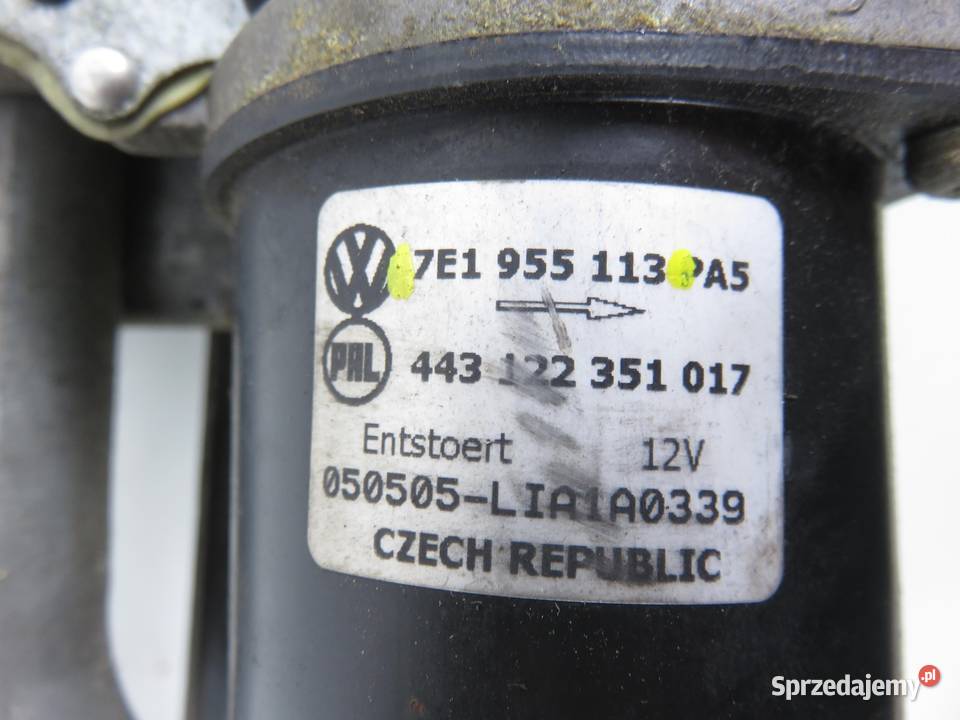 MECHANIZM WYCIERACZEK VW TRANSPORTER T5 małopolskie