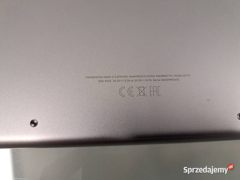 APPLE MACBOOK PRO 14 8782 Warszawa