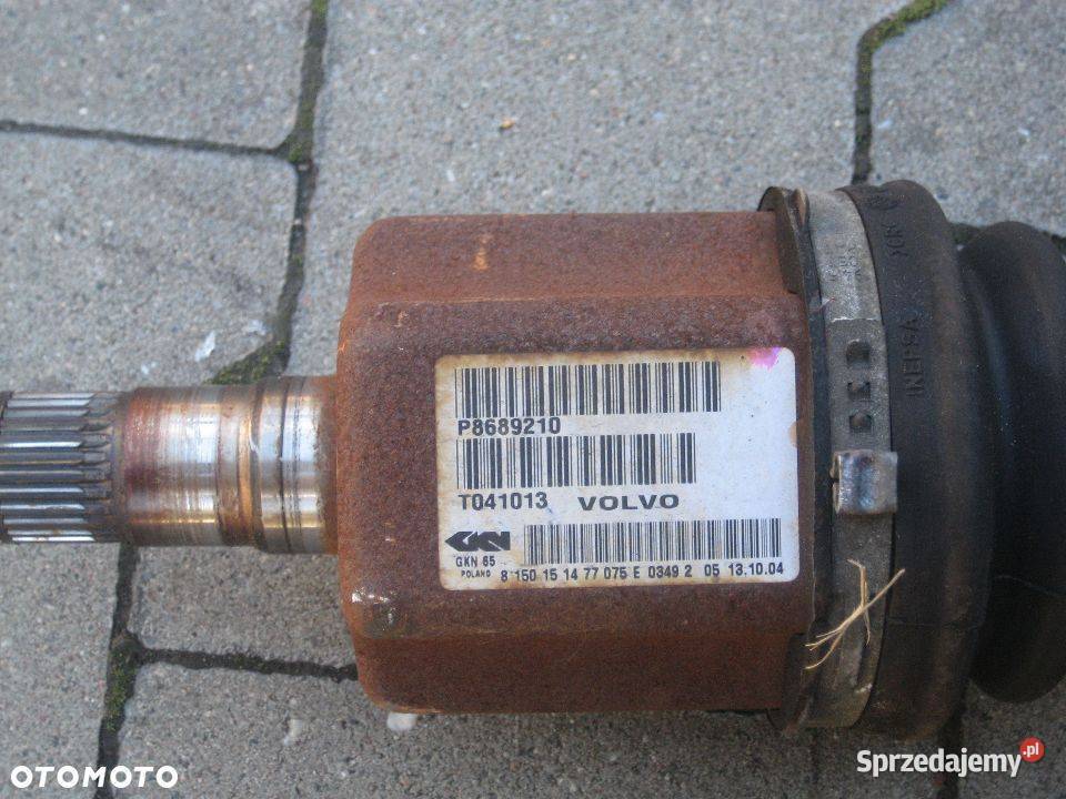 volvo s60 v70 s80 24 tdi 163 półośka lewa wielkopolskie Rakoniewice