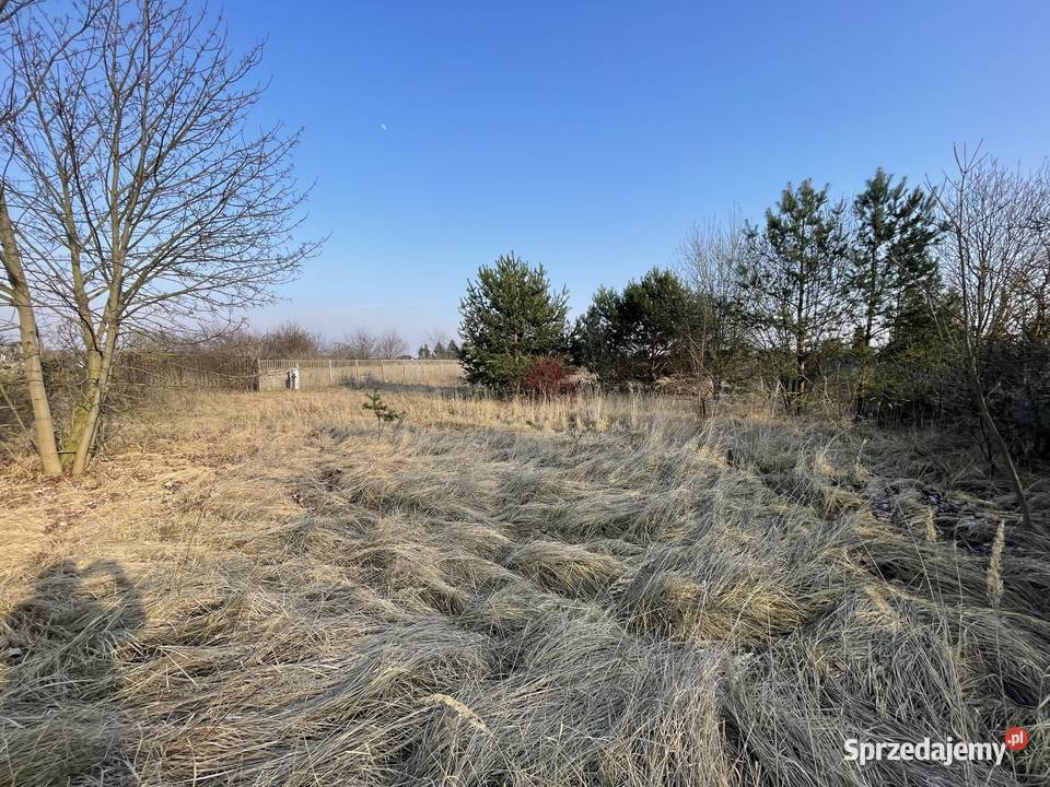 Uzbrojona działka 1288m2 z wydanymi WZ jeziorze Łódź