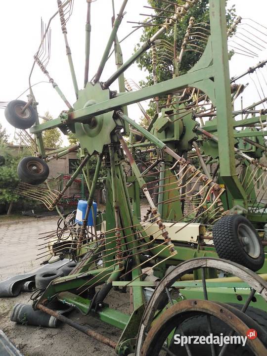 Zgrabiarka Krone Swadro 1250 Zgrabiarki i przetrząsacze Strzelno