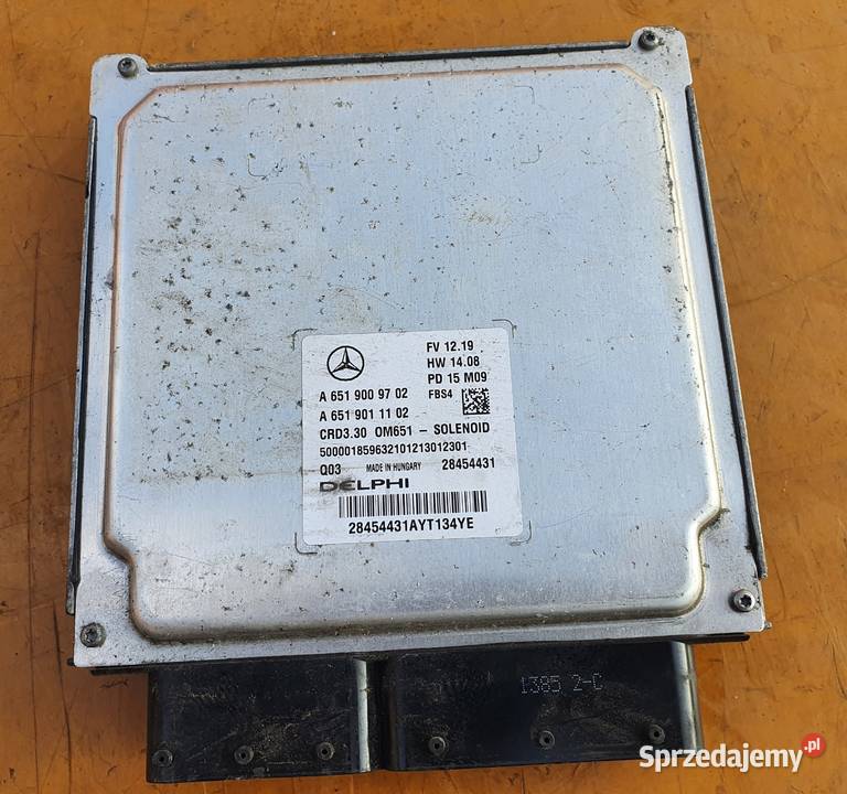 MERCEDES W117 W176 KOMPUTER STEROWNIK SILNIKA Radom sprzedam