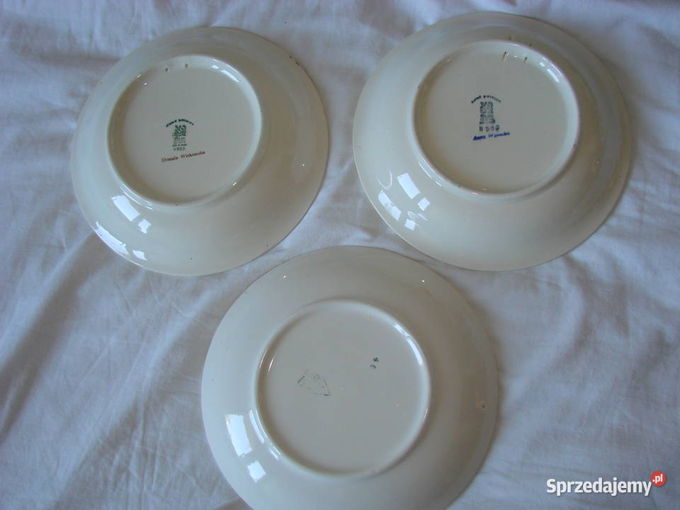 Włocławek Koło fajansowy talerz 24 Pruszcz Gdański