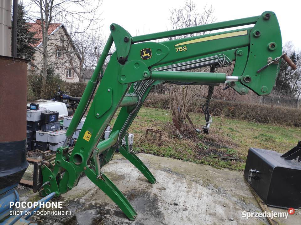 John deere 753 ładowacz czołowy 7810 7710 7700 nieuszkodzony Wikrowo