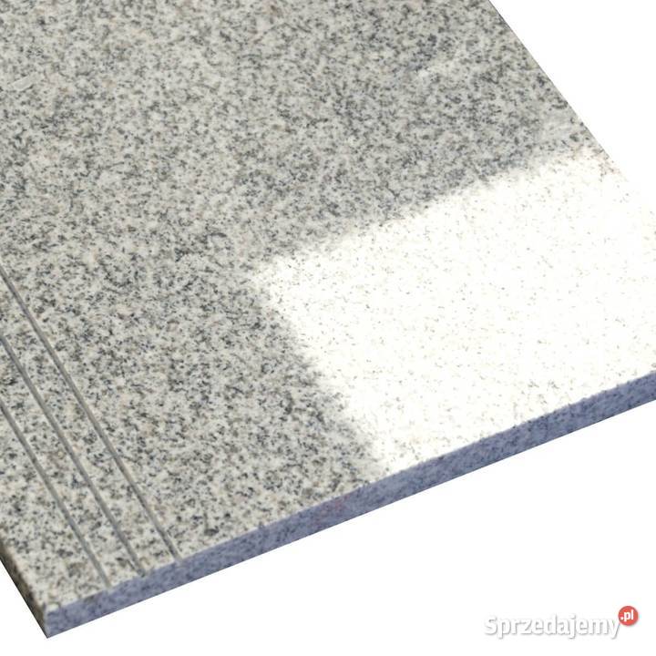 Stopień granitowy G603 poler ryfle 150x33x2 Schody zewnętrzne Łódź