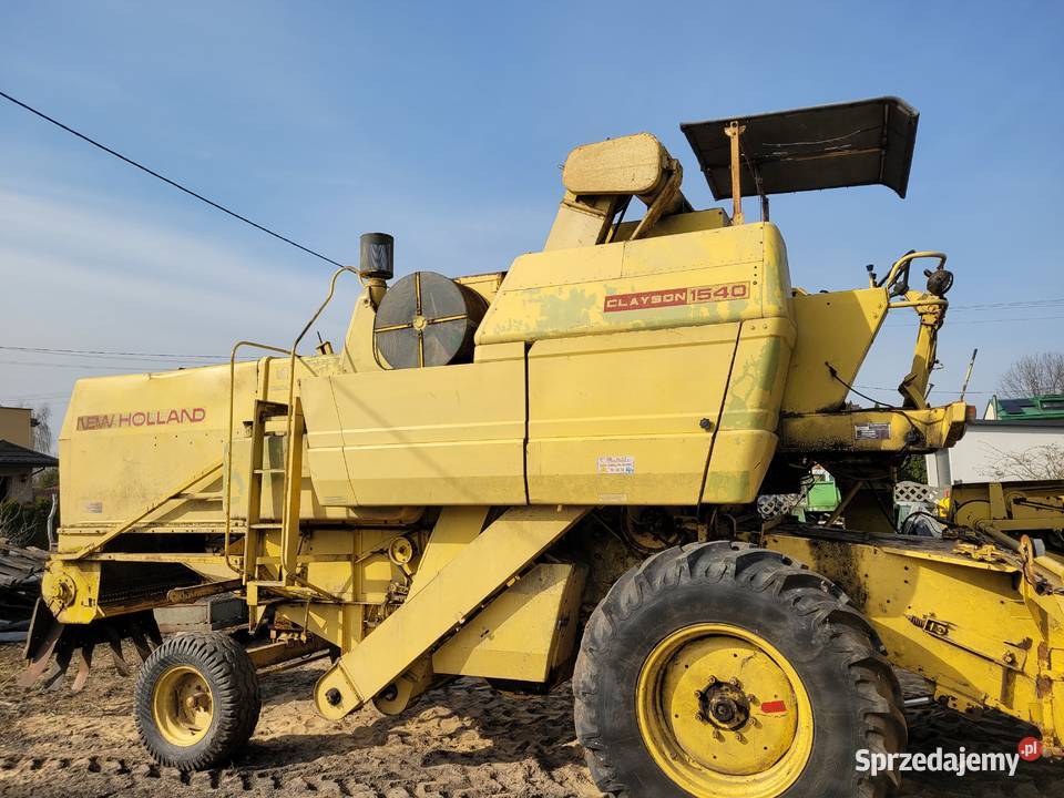 Kombajn zbożowy Holland 1540 nieuszkodzony Zbożowe kujawsko-pomorskie Fabianki