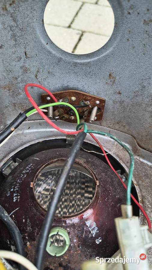 Lampa stacyjka instalacja Jawa kaczka Mustang