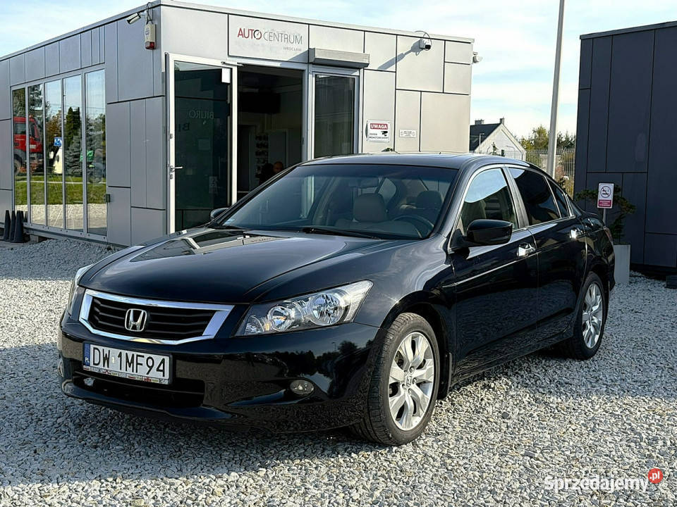 Honda Accord 35 V6 24V 268 skóry FV23 VIII 2008 Wrocław sprzedam