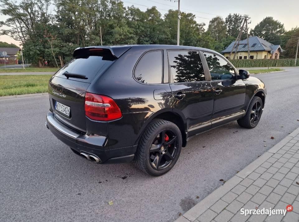 Porsche Cayenne Turbo 48 V8 500 2008RLIFTSALON elektryczne szyby mazowieckie Żyrardów sprzedam