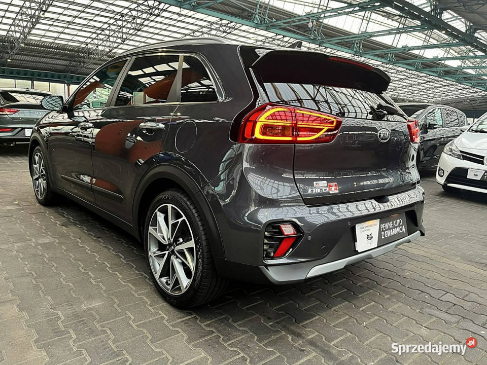 Kia Niro 141 AUTOMAT Skóra Led NAVI JBL 1Wł komputer pokładowy Niro