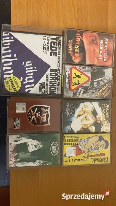 Płyty CD kasety Polski hip hop rap Rzeszów