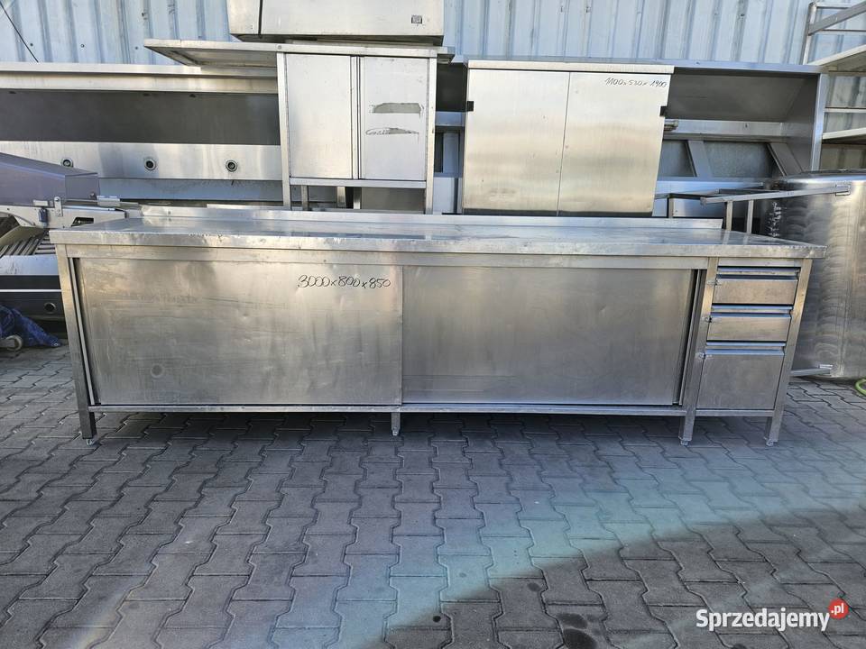 Stół roboczy 3000x800x850mm wielkopolskie