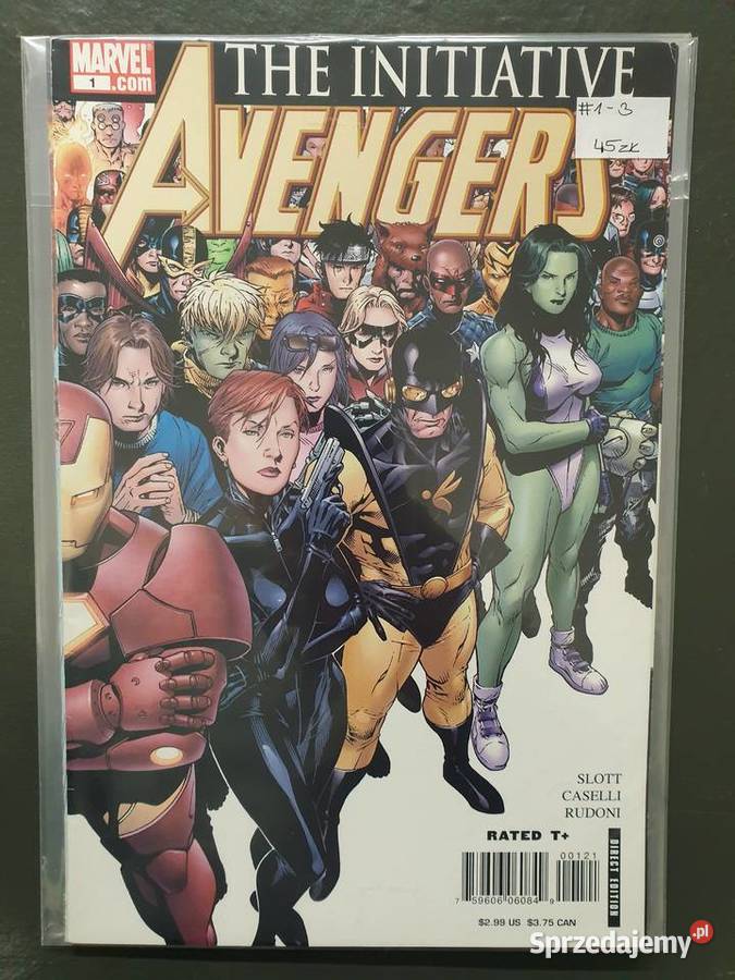 The Initiative Avengers 3 oryginalne komiksy Gdynia