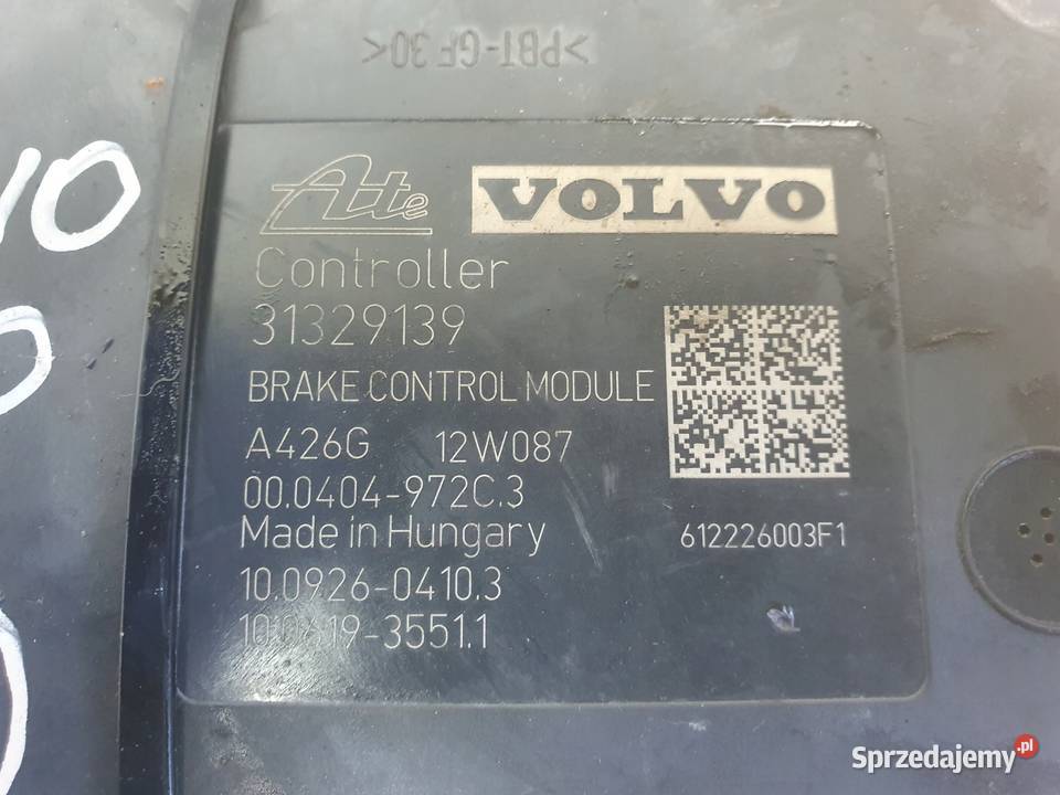 Volvo V70 III S80 II POMPA ABS hamulcowa osobowe Janów