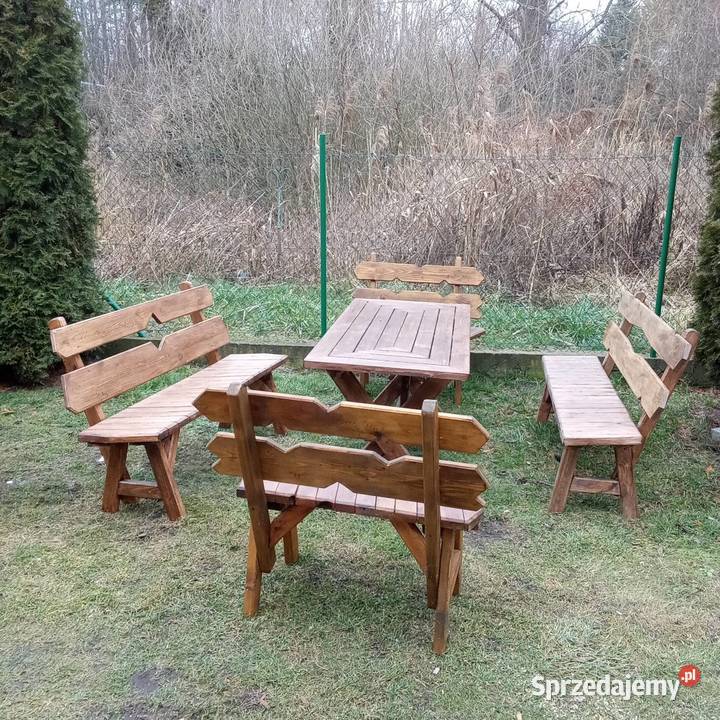 Stół ławki tarasowe ogrodowe sprzedam