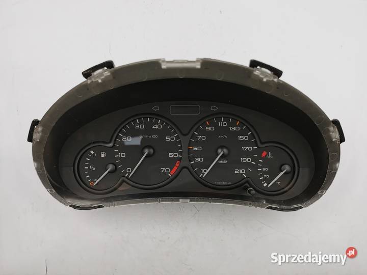 Licznik Zegary Peugeot 206 11 14 16 20 liczniki, zegary Wyposażenie wnętrza Wyszków