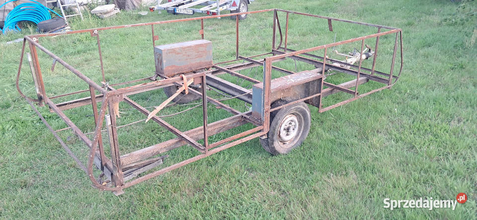 Przyczepka pod qada traktorek Marcinkowice sprzedam
