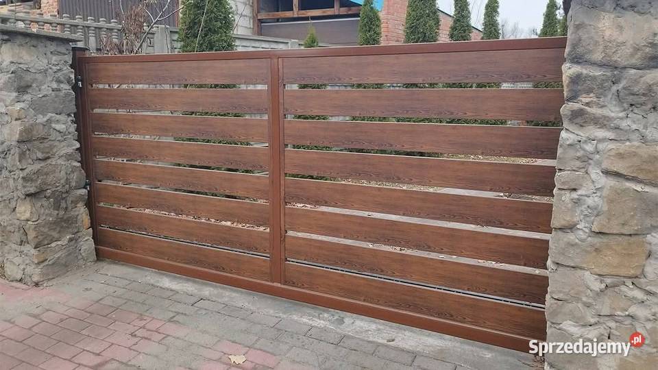 System VARIANTE bramy przesuwne OCRAL Bramy Miechów