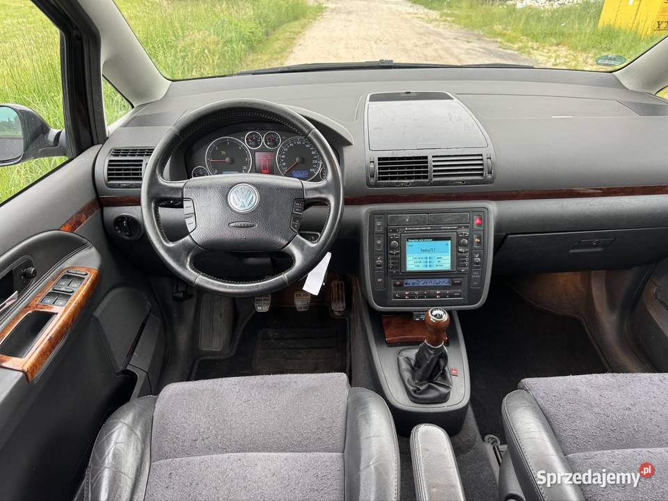Vw Sharan 20 tdi 140 centralny zamek Łask