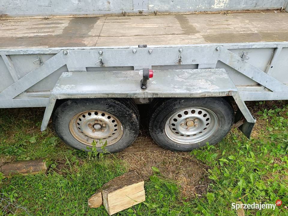 Przyczepa samochodowa do busa ciężarowa laweta małopolskie sprzedam
