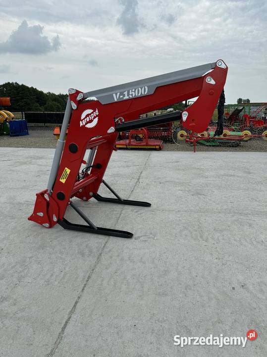 ŁADOWACZ CZOŁOWY AGROSPED V 1500 URSUS ZETOR MTZ podlaskie Grajewo