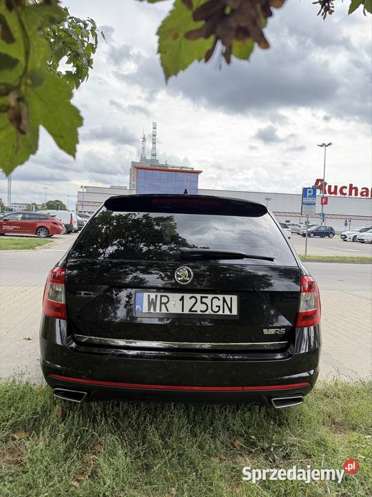 koda Octavia RS 20 TDI 184 Combi 2014r elektrochrom. lusterko wst.