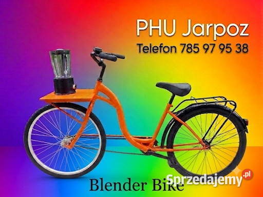 blender bike owocowy rower cocktail bike obsługa Poznań