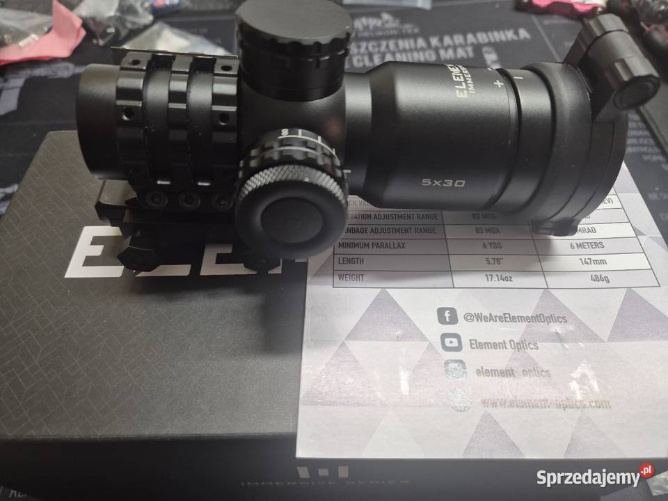 Celownik Element Optics 5x30 Jasienica Dolna