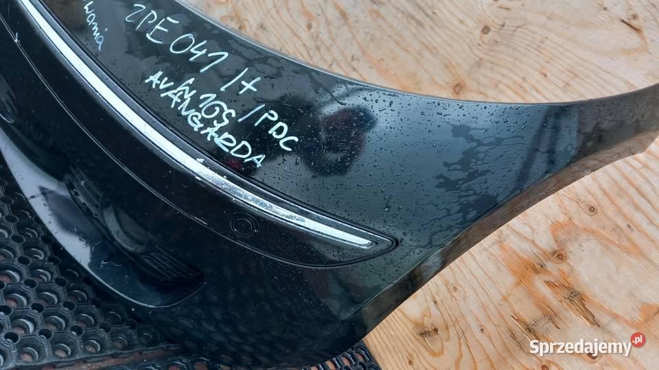 MERCEDES W169 ZDERZAK PRZÓD HALOGEN PDC Zbierkowo