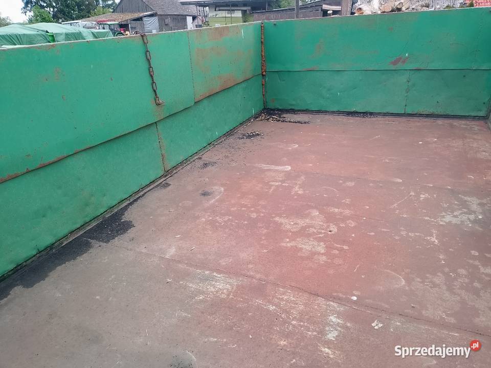 Przyczepa d47 wywrotka na 3 strony Autosan koła