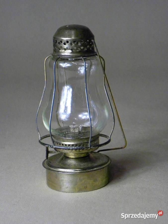 Kolekcjonerska niemiecka lampka łyżwiarza Orion Legnica