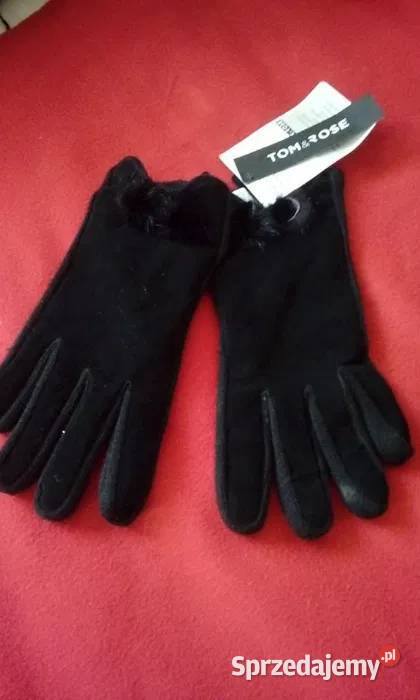 Rękawiczki damskie skóra rozmiar 7