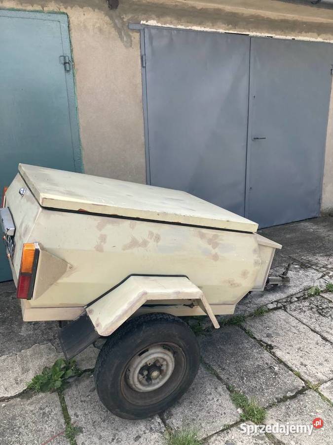 Przyczepka samochodowa metalowa zamykana Motoryzacja śląskie Zawiercie